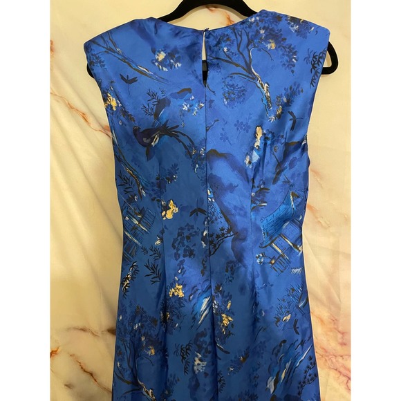 SOLD NWT ZARA Satin Effect Maxi Dress - Picture 4 of 10